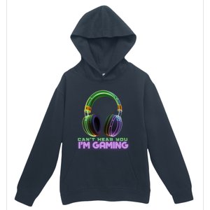 I CanT Hear You IM Gaming Addicted Gamer Graphic Cool Gift Urban Pullover Hoodie