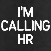 Im Calling HR Funny Jokes Sarcastic Adult Drive Performance Visor