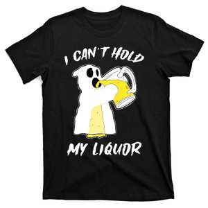 I CanT Hold My Liquor Ghost Halloween Beer T-Shirt