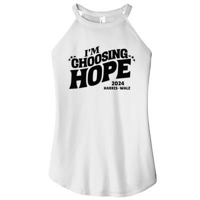 IM Choosing Hope Kamala Harris Tim Walz Waltz 2024 Women’s Perfect Tri Rocker Tank