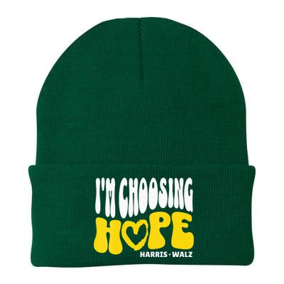 Im Choosing Hope Kamala Harris Tim Walz Waltz 2024 Knit Cap Winter Beanie