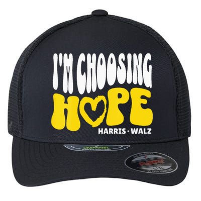 Im Choosing Hope Kamala Harris Tim Walz Waltz 2024 Flexfit Unipanel Trucker Cap