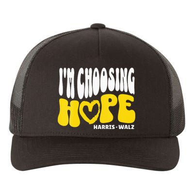 Im Choosing Hope Kamala Harris Tim Walz Waltz 2024 Yupoong Adult 5-Panel Trucker Hat