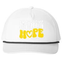 Im Choosing Hope Kamala Harris Tim Walz Waltz 2024 Snapback Five-Panel Rope Hat