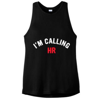 I'm Calling HR Apparel Ladies PosiCharge Tri-Blend Wicking Tank
