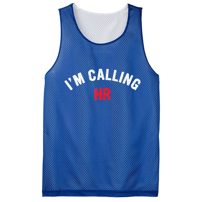I'm Calling HR Apparel Mesh Reversible Basketball Jersey Tank