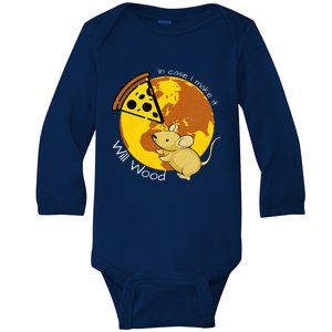 In Case I Make It Classic Will Basic Wood Baby Long Sleeve Bodysuit