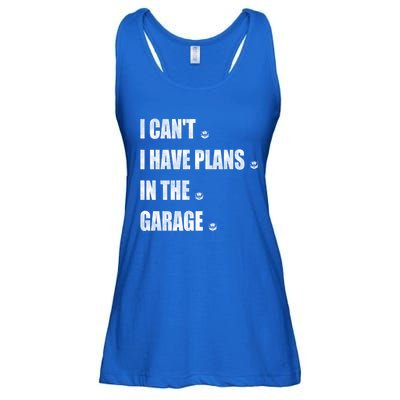 I Cant I Have Plans In The Garage Gift Ladies Essential Flowy Tank