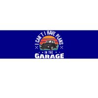 I Can't I Have Plans In The Garage Gift Bumper Sticker