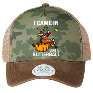 I Came In Like A Butterball Legacy Tie Dye Trucker Hat