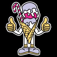 Ice Cream Sustainable Bucket Hat
