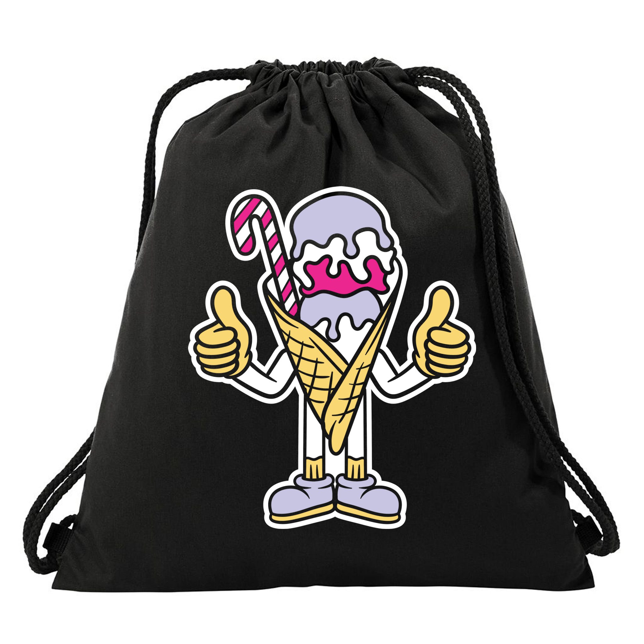 Ice Cream Drawstring Bag