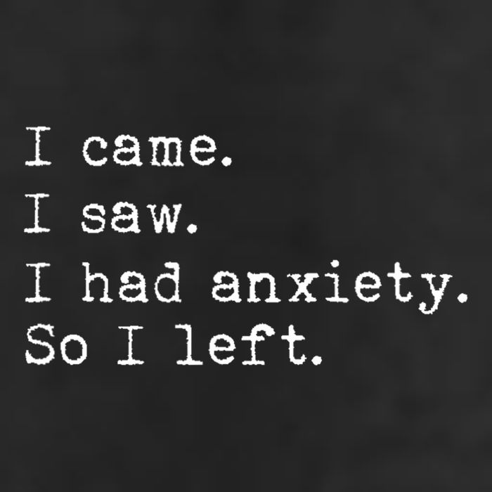 I Came I Saw I Had Anxiety So I Left Golf Towel