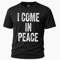 I COME IN PEACE  I'M PEACE Funny Couple's Matching Cooling Performance Crew T-Shirt