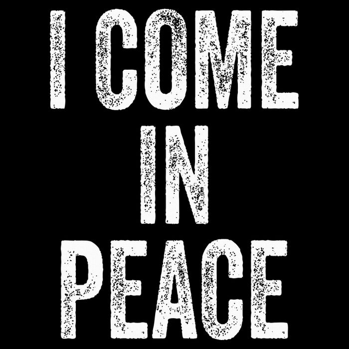 I COME IN PEACE  I'M PEACE Funny Couple's Matching Cooling Performance Crew T-Shirt