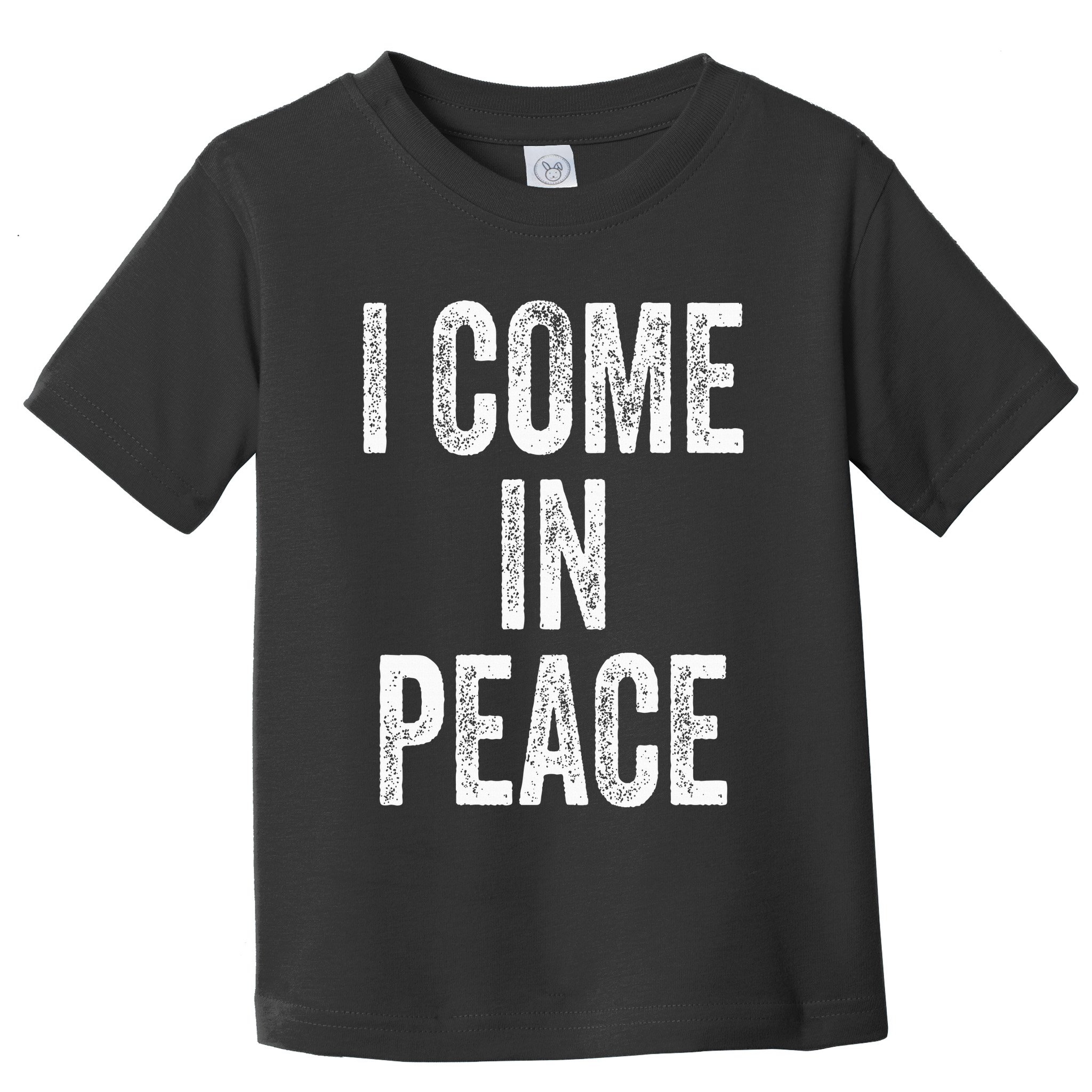 I COME IN PEACE  I'M PEACE Funny Couple's Matching Toddler T-Shirt