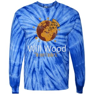 In Case I Make It Classic Will Basic Wood Tie-Dye Long Sleeve Shirt