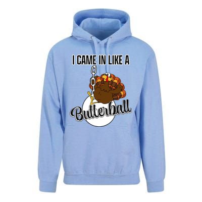 I Came In Like A Butterball Happy Thanksgiving Turkey Day Unisex Surf Hoodie