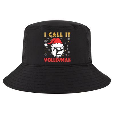 I Call It Volleymas Sport Lover Merry Xmas Christmas Day Gift Cool Comfort Performance Bucket Hat