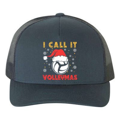 I Call It Volleymas Sport Lover Merry Xmas Christmas Day Gift Yupoong Adult 5-Panel Trucker Hat