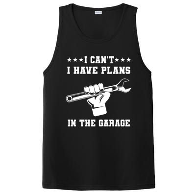 I Can't I Have Plans In The Garage Tools Car Mechanic Hobby Gift PosiCharge Competitor Tank