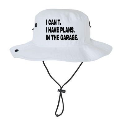 I Cant I Have Plans In The Garage Mechanic Saying Gift Legacy Cool Fit Booney Bucket Hat