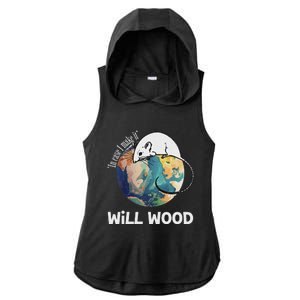 In Case I Make It Classic Will Basic Wood Ladies PosiCharge Tri-Blend Wicking Draft Hoodie Tank