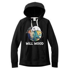 In Case I Make It Classic Will Basic Wood Women's Fleece Hoodie