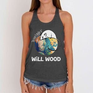 In Case I Make It Classic Will Basic Wood Women's Knotted Racerback Tank