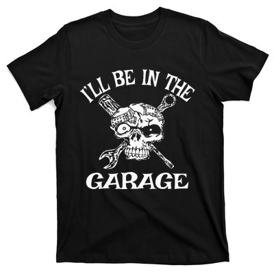 I Can't I Have Plans In The Garage Funny Car Mechanic T-Shirt