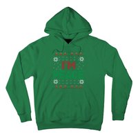 I Come In Peace IM Peace Matching Ugly Christmas Sweater Hoodie