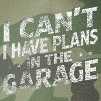 I Cant I Have Plans In The Garage Funny Car Mechanic Legacy Tie Dye Trucker Hat