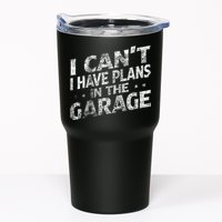 I Cant I Have Plans In The Garage Funny Car Mechanic Tumbler