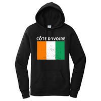 Ivory Coast Ivorians CôTe DIvoire Flag Pride Print Women's Pullover Hoodie