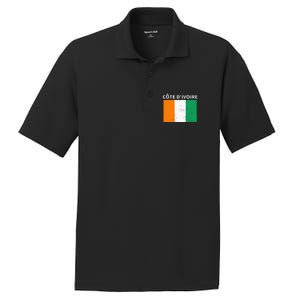 Ivory Coast Ivorians CôTe DIvoire Flag Pride Print PosiCharge RacerMesh Polo