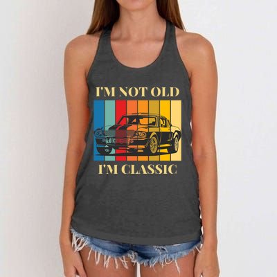 I Can’t I Have Plans In The Garage, Funny Mechanic Garage Women's Knotted Racerback Tank