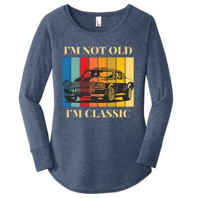 I Can’t I Have Plans In The Garage, Funny Mechanic Garage Women's Perfect Tri Tunic Long Sleeve Shirt