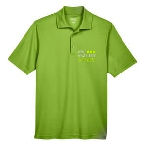 I CanT I Have Church And Pickleball Gift Men's Origin Performance Pique Polo