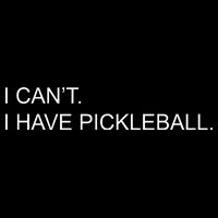 I Can't I Have Pickleball City Backpack
