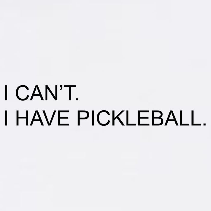 I Can't I Have Pickleball Golf Towel