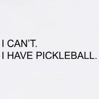 I Can't I Have Pickleball Cropped Pullover Crew