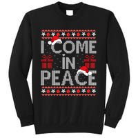 I Come In Peace IM Peace Matching Ugly Christmas Sweater Sweatshirt