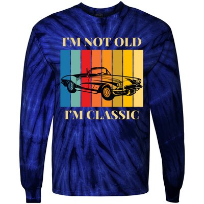 I Can’t I Have Plans In The Garage, Funny Garage Mechanic Tie-Dye Long Sleeve Shirt