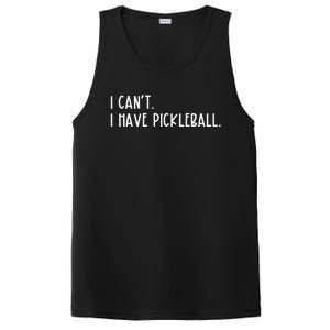 I Can't I Have Pickleball Peace Love Pickleball PosiCharge Competitor Tank