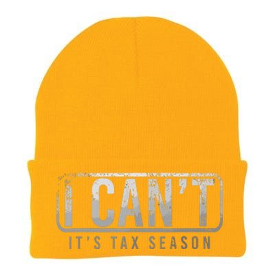 I Cant Its Tax Season Funny Accountant Gift Cpa Taxation Tax Knit Cap Winter Beanie