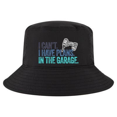 I Can't I Have Plans In The Garage Gift Mechanic Car Engine Funny Gift Cool Comfort Performance Bucket Hat