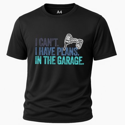I Can't I Have Plans In The Garage Gift Mechanic Car Engine Funny Gift Performance Shirt