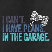 I Can't I Have Plans In The Garage Gift Mechanic Car Engine Funny Gift Adult Drive Performance Visor