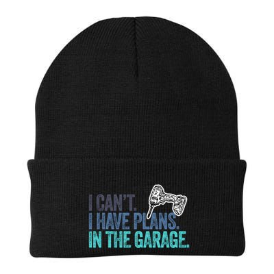 I Can't I Have Plans In The Garage Gift Mechanic Car Engine Funny Gift Beanie