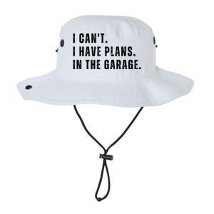 I Can't I Have Plans In The Garage Gift Legacy Cool Fit Booney Bucket Hat